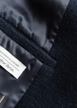 Manteau Volumineux En Laine Avec Ceinture