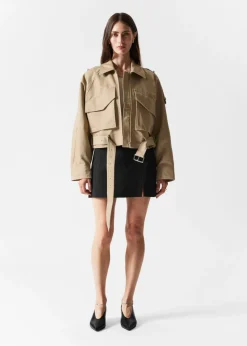 Mini-jupe à Taille Haute