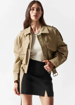 Mini-jupe à Taille Haute