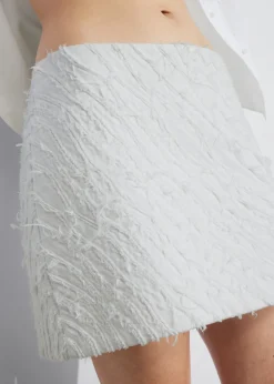 Mini-jupe Texturée