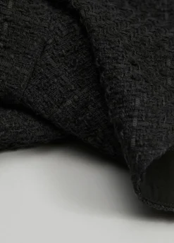 Mini-jupe Volantée En Tweed