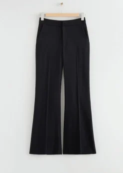 Pantalon Ajusté évasé