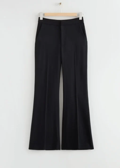 Pantalon Ajusté évasé