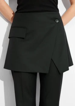 Pantalon Avec Jupe Portefeuille