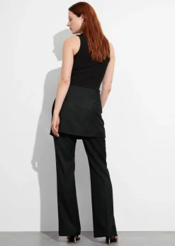 Pantalon Avec Jupe Portefeuille