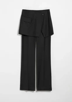 Pantalon Avec Jupe Portefeuille