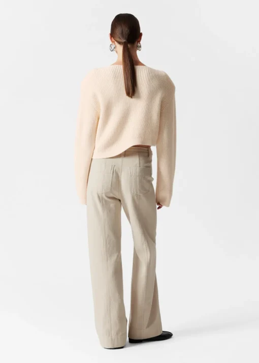 Pantalon Ceinturé Décontracté