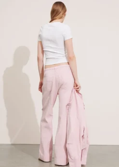 Pantalon Ceinturé Décontracté