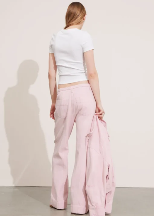 Pantalon Ceinturé Décontracté