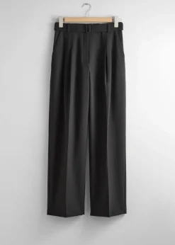 Pantalon Ceinturé Habillé