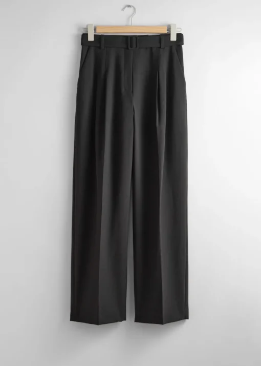 Pantalon Ceinturé Habillé