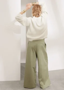 Pantalon Ceinturé Large