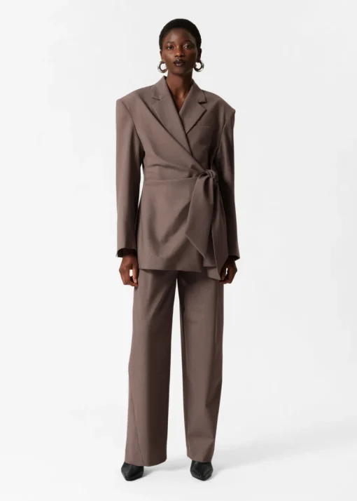 Pantalon Habillé Barrel