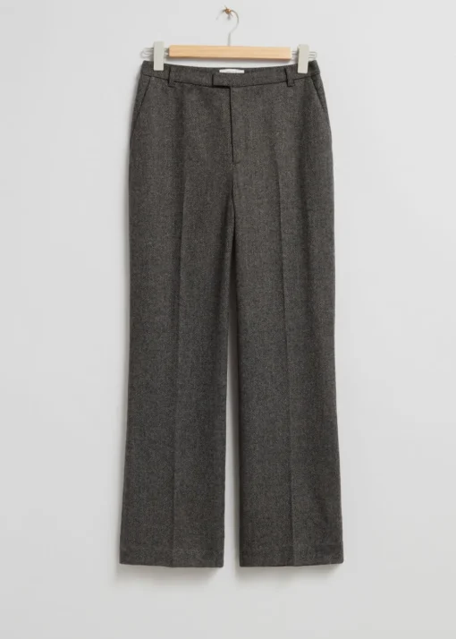 Pantalon Slim Habillé Et évasé