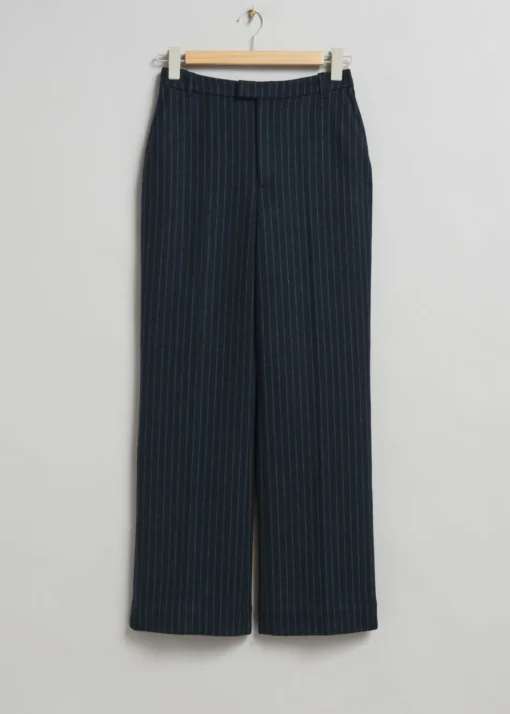 Pantalon Slim Habillé Et évasé