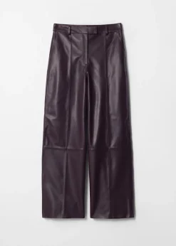 Pantalons En Cuir