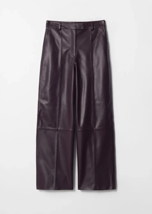 Pantalons En Cuir