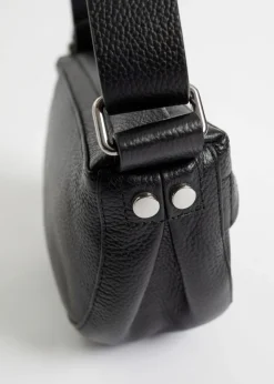 Petit Sac à Bandoulière En Cuir Souple