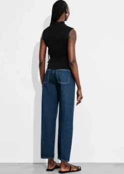 Plastron à Col Semi-transparent