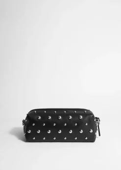 Pochette Cloutée En Cuir