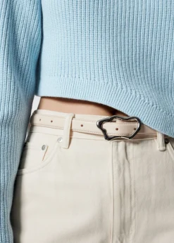 Pull Côtelé Asymétrique