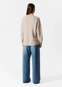 Pull En Alpaga Mélangé