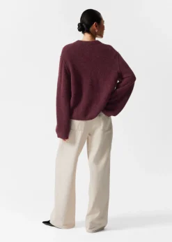 Pull En Alpaga Mélangé
