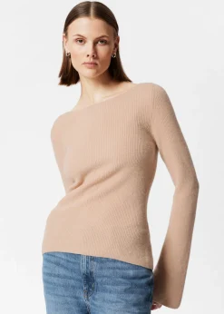 Pull En Cachemire à Manches Cloche