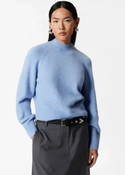 Pull En Laine à Col Montant