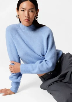 Pull En Laine à Col Montant