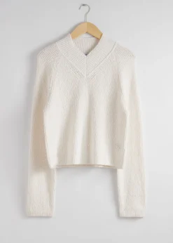 Pull En Maille à Col V