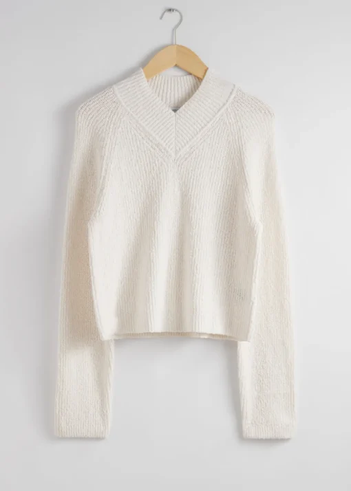 Pull En Maille à Col V