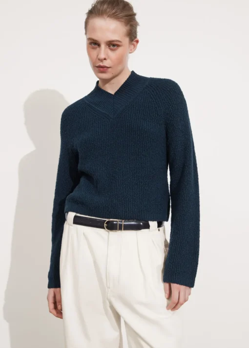 Pull En Maille à Col V