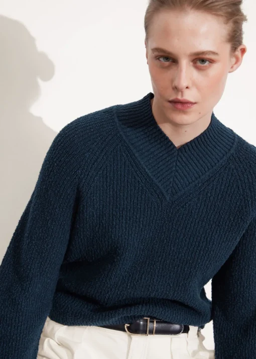 Pull En Maille à Col V