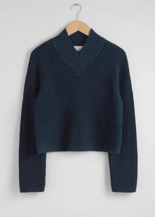 Pull En Maille à Col V