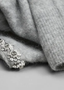 Pull En Maille à Découpes