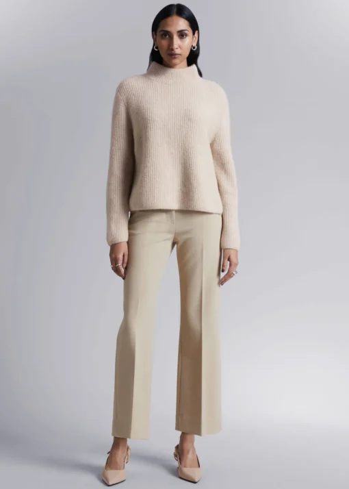Pull En Maille épaisse à Silhouette Carrée