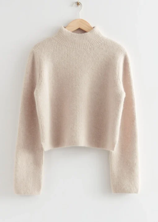 Pull En Maille épaisse à Silhouette Carrée