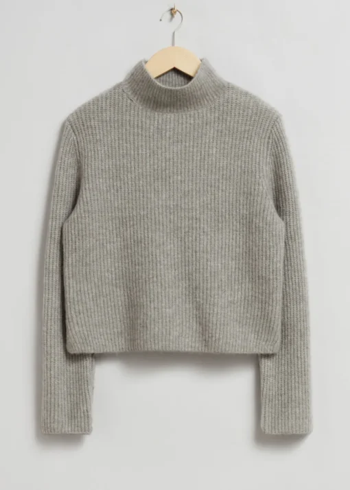 Pull En Maille épaisse à Silhouette Carrée