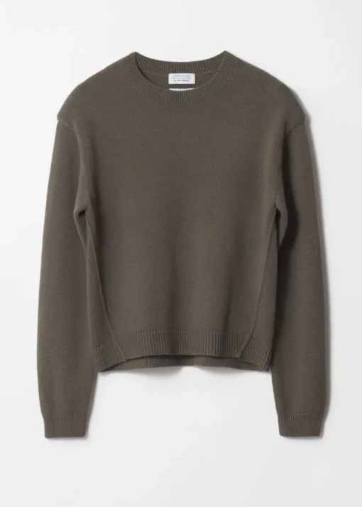Pull En Mérinos à épaulettes Rembourrées