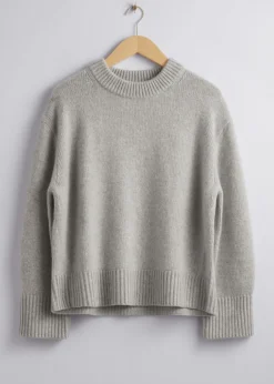 Pull Tricoté En Cachemire Mélangé