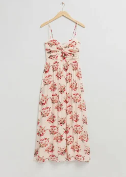 Robe Bustier Torsadée