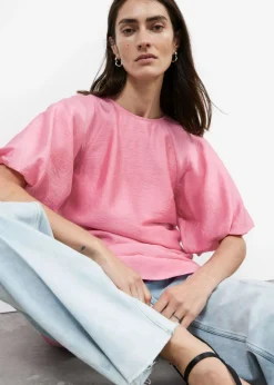 Robe Courte à Manches Ballon