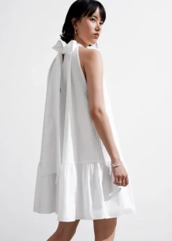 Robe Courte à Nœud