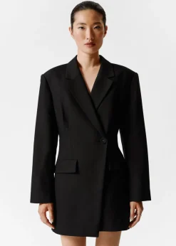 Robe Courte Blazer Structurée