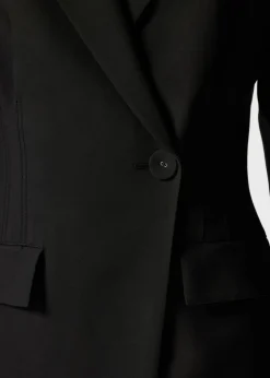 Robe Courte Blazer Structurée