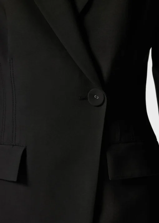 Robe Courte Blazer Structurée