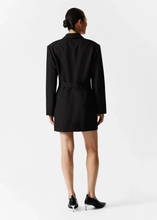 Robe Courte Blazer Structurée