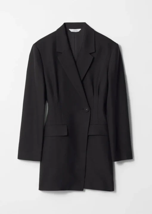 Robe Courte Blazer Structurée