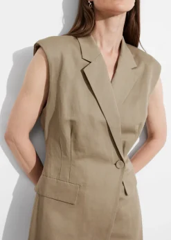 Robe Courte Blazer Structurée